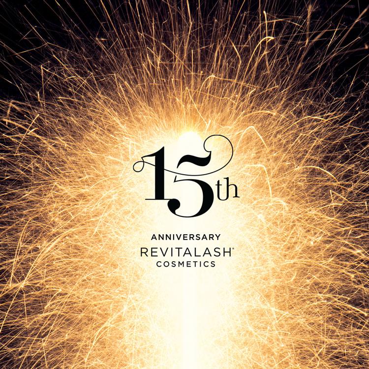 IN CELEBRATION OF 15 YEARS OF REVITALASH