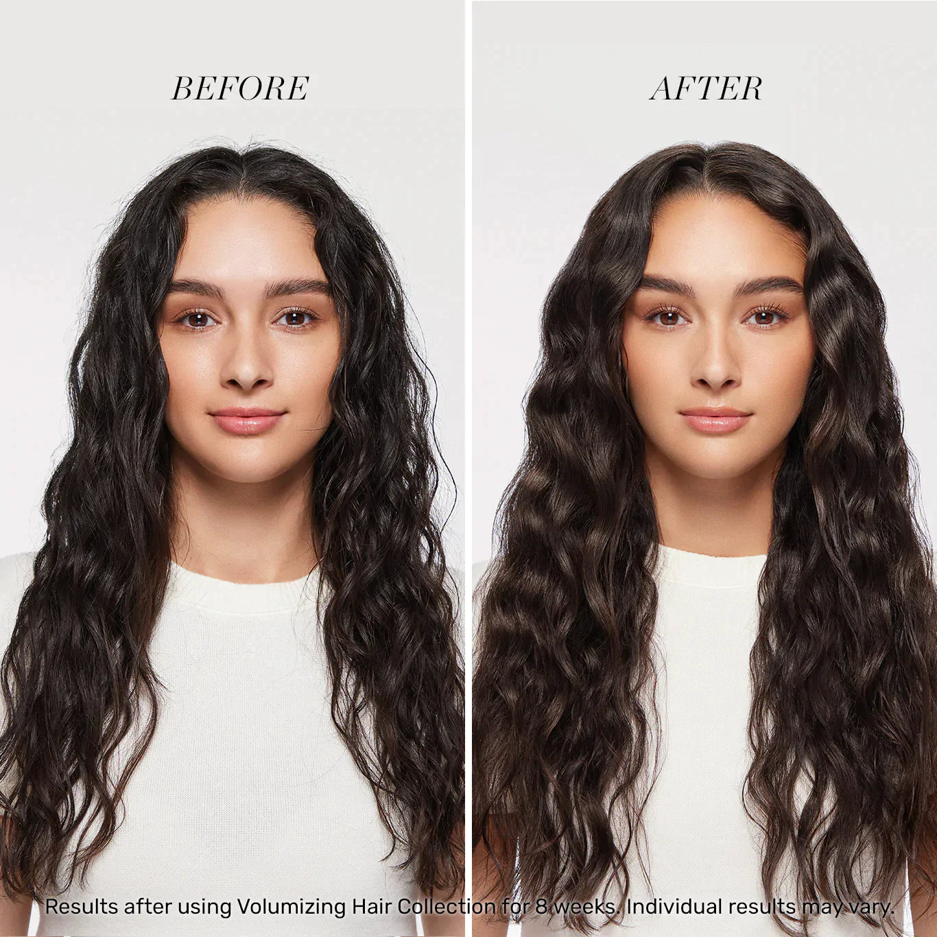 Full Volume Now. Thicker-Looking Hair in Weeks.